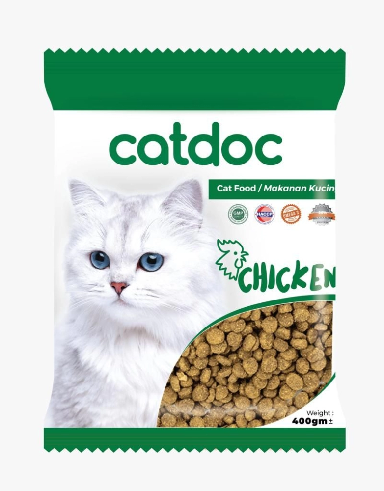 Catdoc Dry Cat Food 400gm Chicken