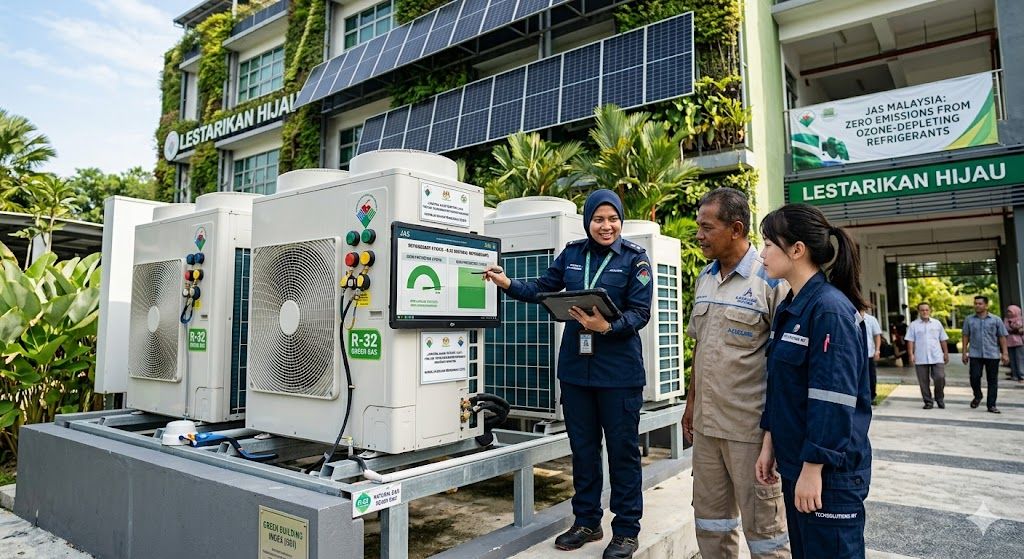 JAS ozone depletion refrigerant regulations Malaysia