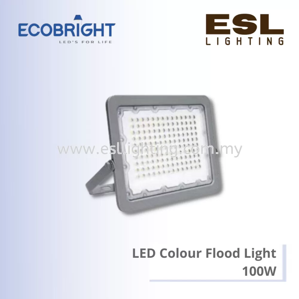 ECOBRIGHT LED Colour Flood Light 100W - EB-FL-05 100W [SIRIM] IP65
