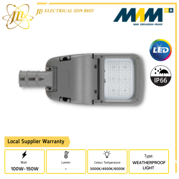 MAM MRL7025-B SERIES 100W~150W AC100~240V IP66 LED WEATHERPROOF STREET LIGHT [3000K/4500K/6000K]