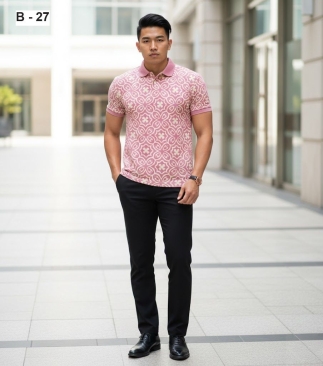 Custom Batik Sublimation T-Shirt