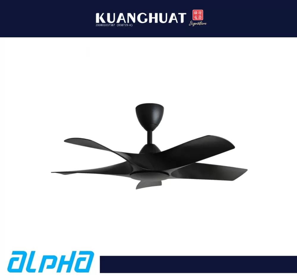 [PRE-ORDER 7 DAYS] ALPHA 42" ALKOVA Series Ceiling Fan AXIS-5B/42