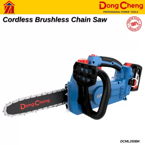 Dongcheng DCML250BK Cordless Brushless Chain Saw