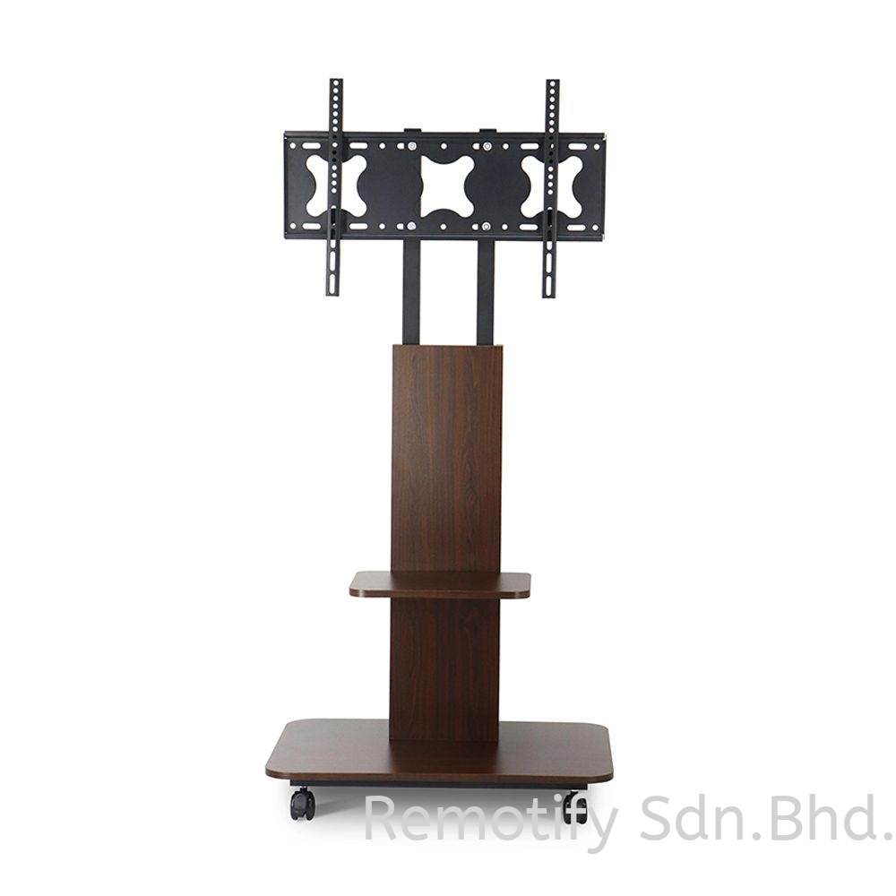 YW01 Mobile TV Cart Stand with Wheels | 32–65 Inch TV Floor Stand Wholesale Malaysia Supplier | Ready Stock & Small Order Support