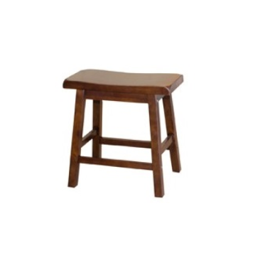 CALIFORNIA Bar Stool (H18") Cappuccino