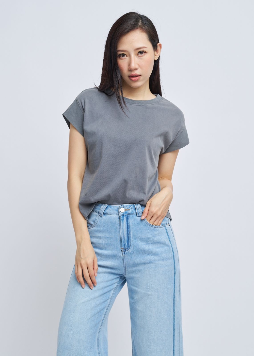 Ash Cotton Tee