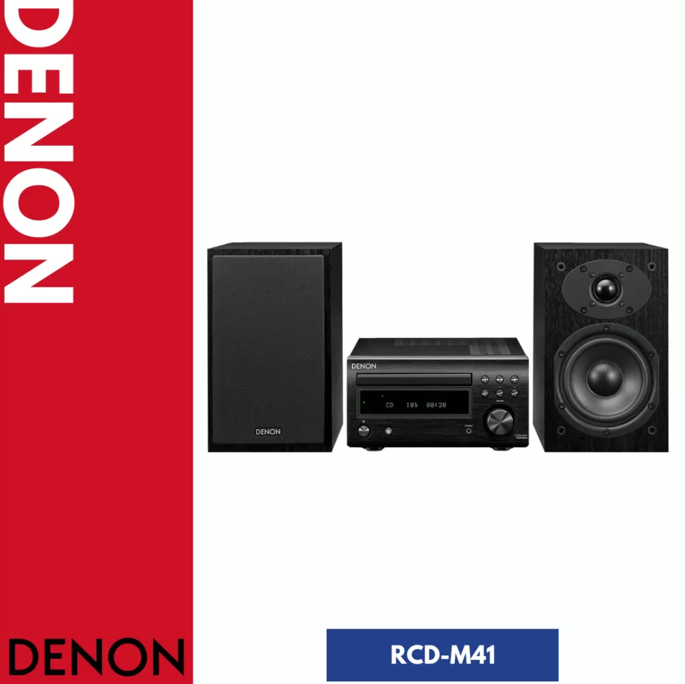 Denon RCD-M41 Mini Hifi System CD Player & Bluetooth