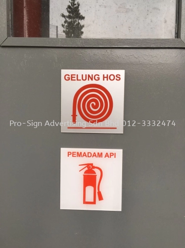 FACILITY AND M&E ACRYLIC SIGNAGE (PERUMAHAN PDRM SG BESI, KL, 2018)