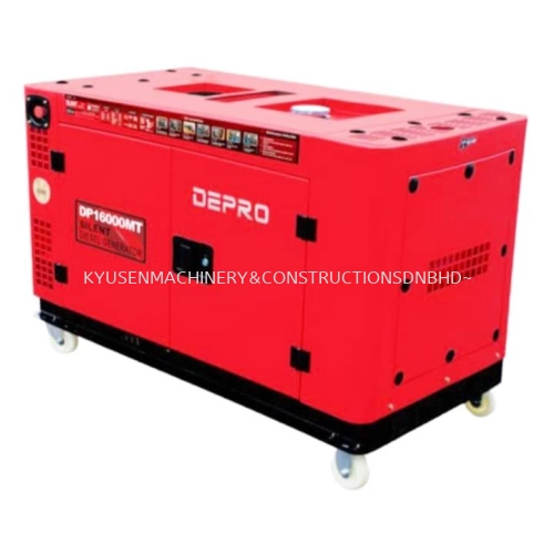 Depro Air Cooled Diesel Generator "Silent Type" DP16000MT 