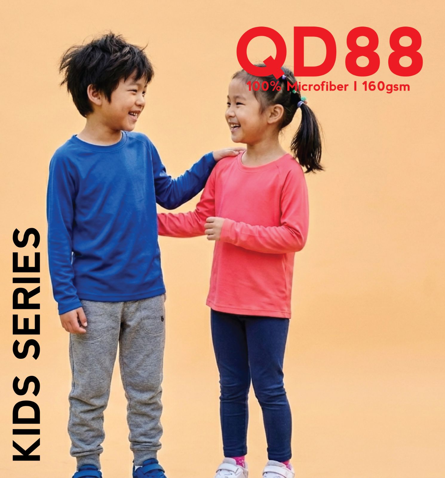 QD88 Microfiber Kids (Long Sleeve)