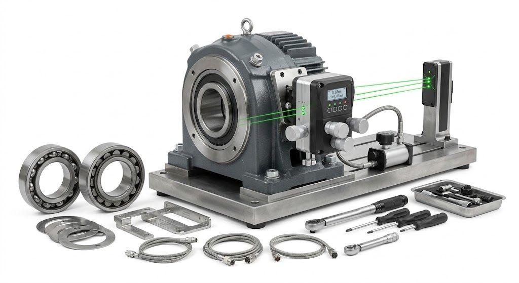 Bearing Housing Alignment Correction