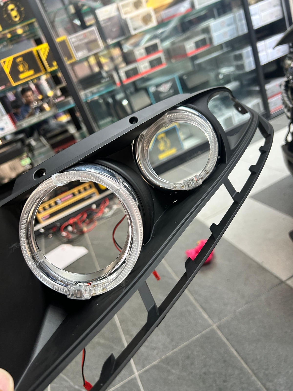 LED RING LIGHT HEADLIGHT LAMP
