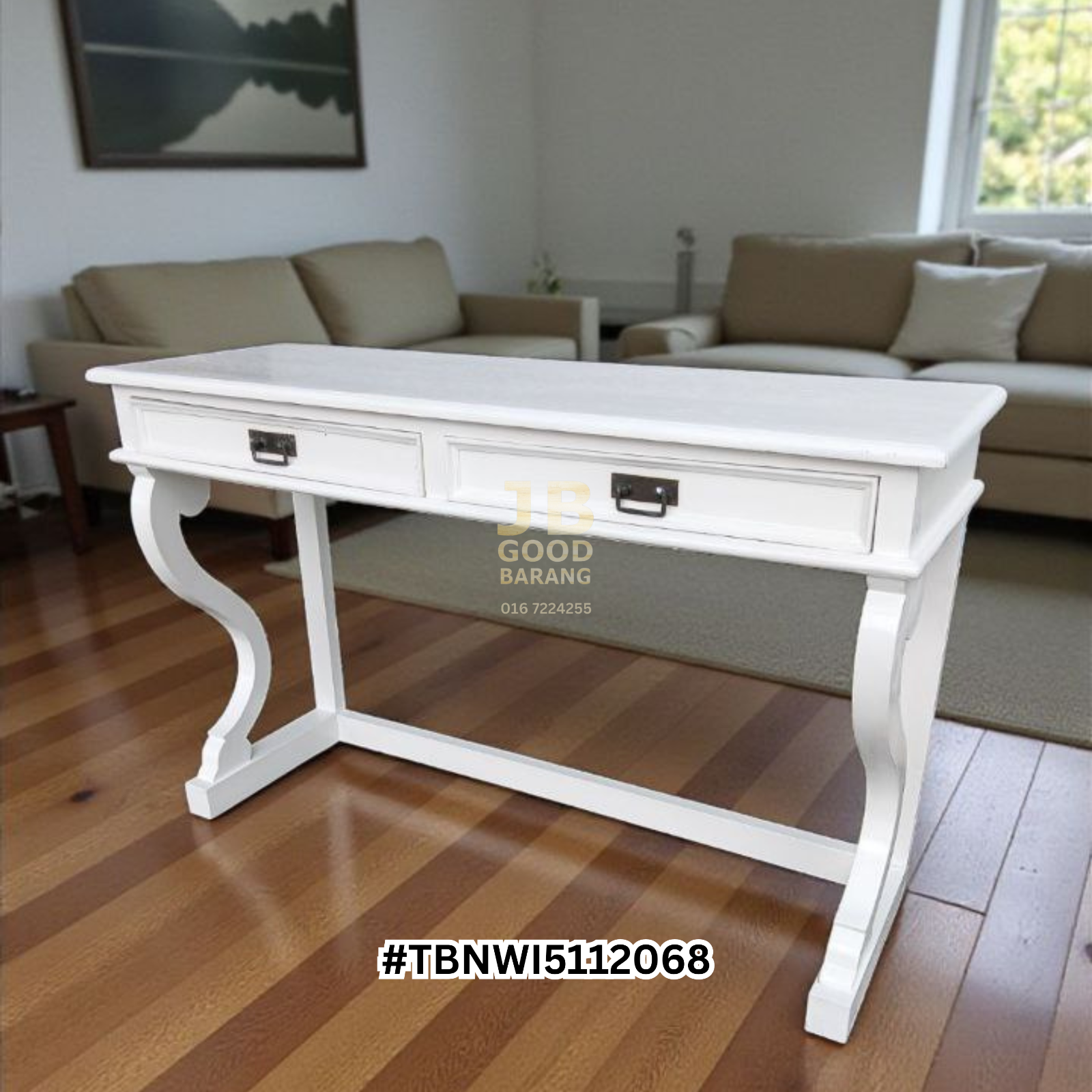 [SOLD] Solid Wood Dressing Console Table