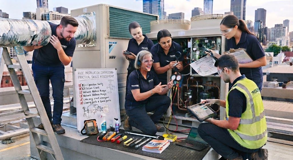 HVAC commissioning technician training