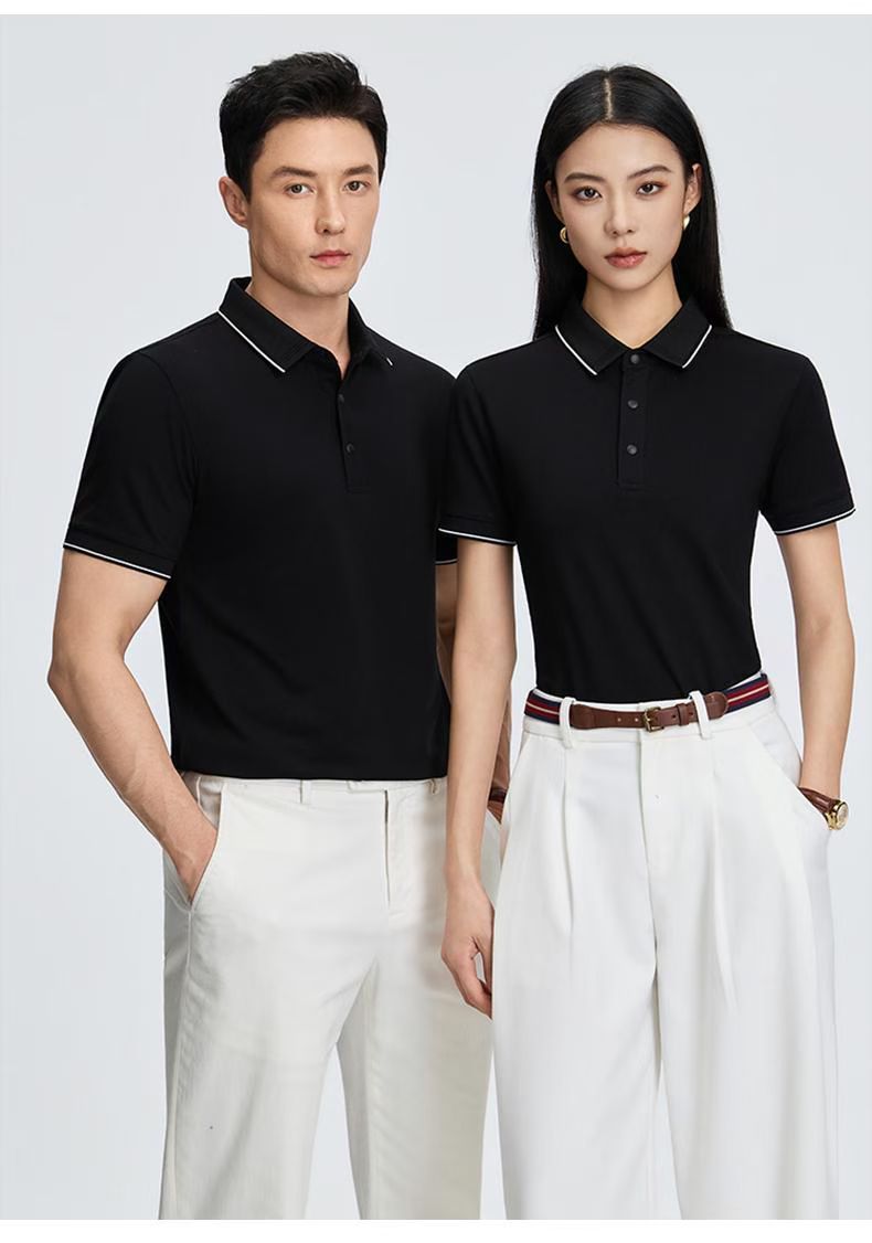 Custom Polo Collar T-Shirt | Premium Uniform Polo Tee | Corporate, F&B & Hospitality Workwear | Custom Logo Apparel