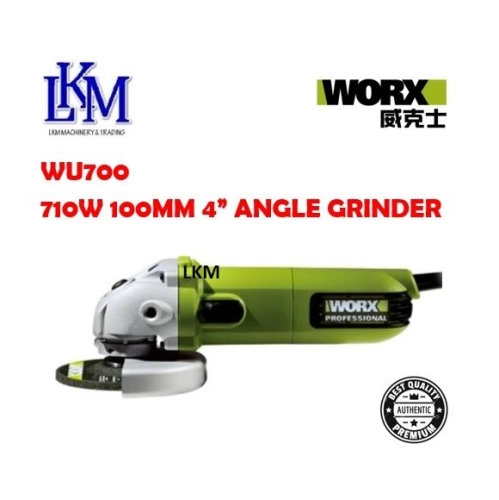 [WORX] WU700 710W 100MM 4" ANGLE GRINDER