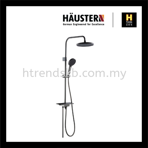 HAUSTERN 3 WAY SHOWER COLUMN SET HT-BEETHOVA-90T-TG (TITANIUM GREY)