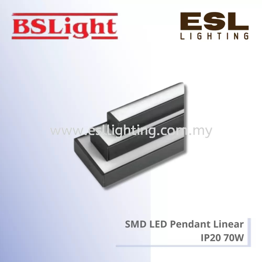 BSLIGHT SMD LED Pendant Linear IP20 - 70W - BSLN/SMD70B