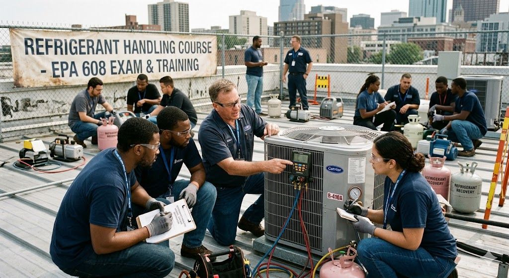 Refrigerant handling course