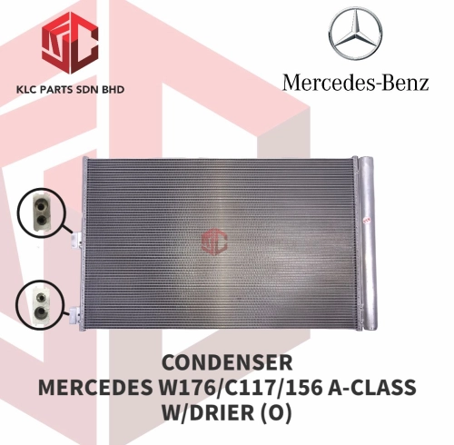 CONDENSER MERCEDES W176/C117/156 A-CLASS W/DRIER (O)