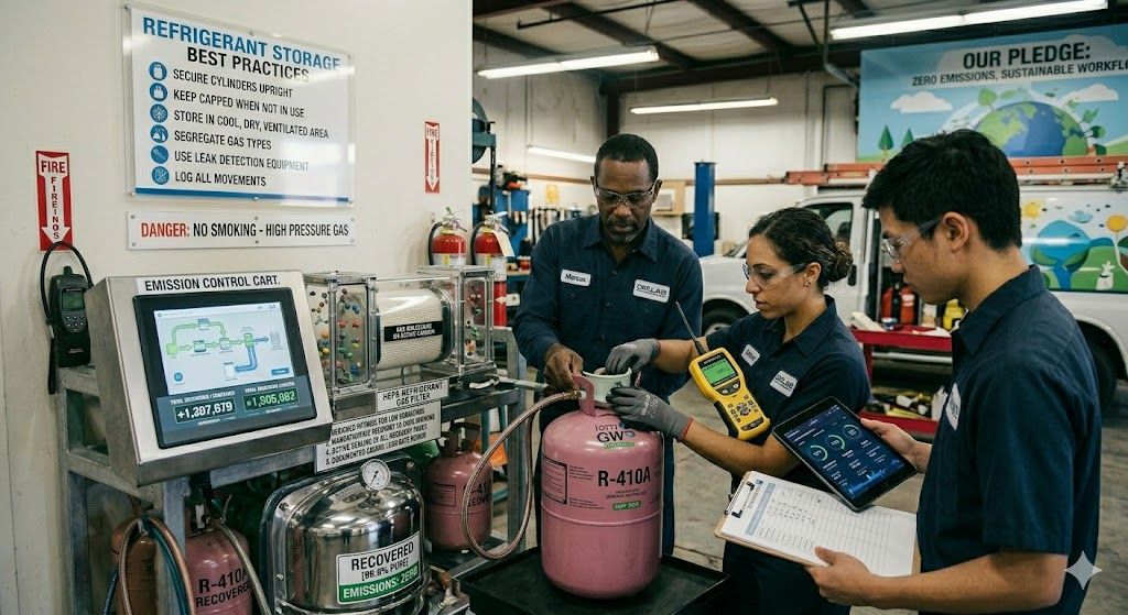 Refrigerant Emission Control