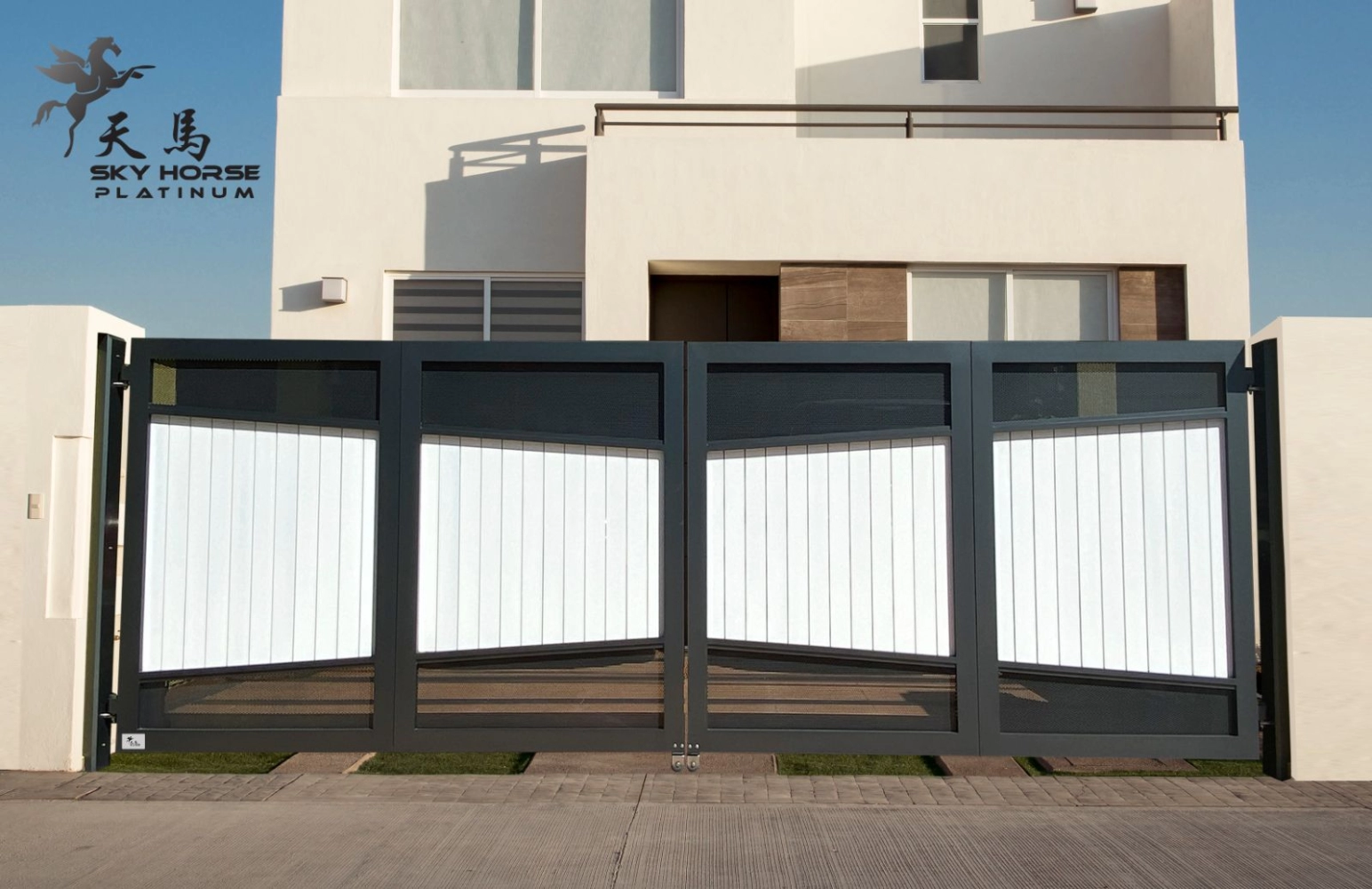 Folding Aluminum Stainless Steel Auto Gate System Puchong | Malaysia