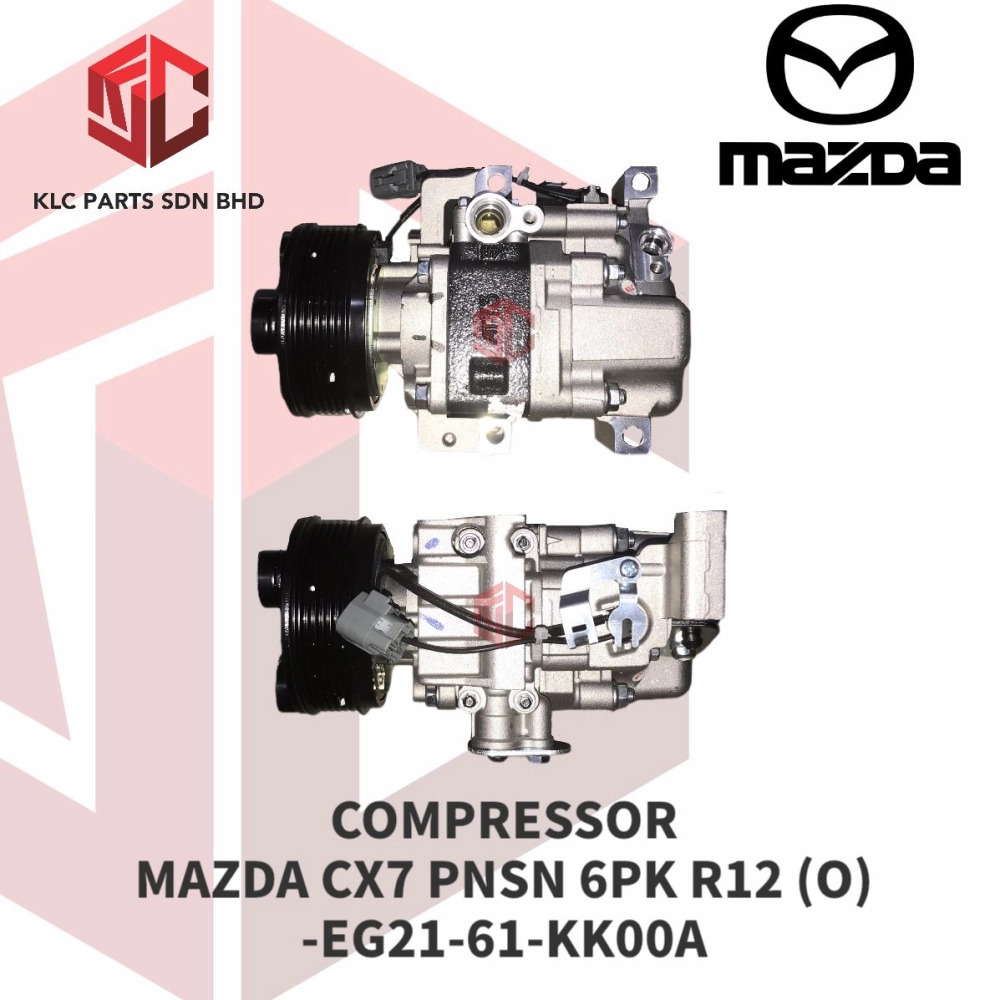 COMPRESSOR MAZDA CX7 PNSN 6PK R12 (O) -EG21-61-KK00A