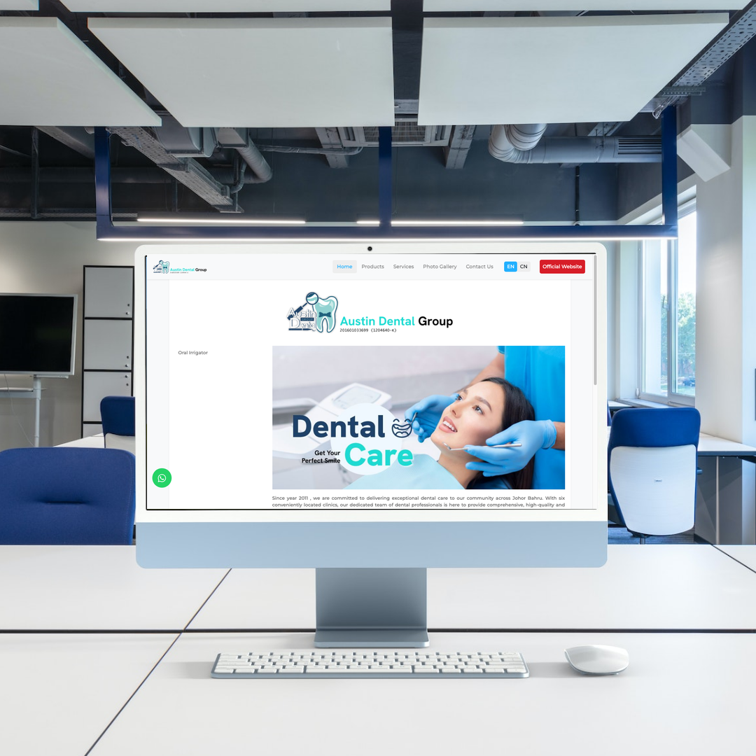Dental Clinic Web Design | SEO | Digital Marketing | Johor