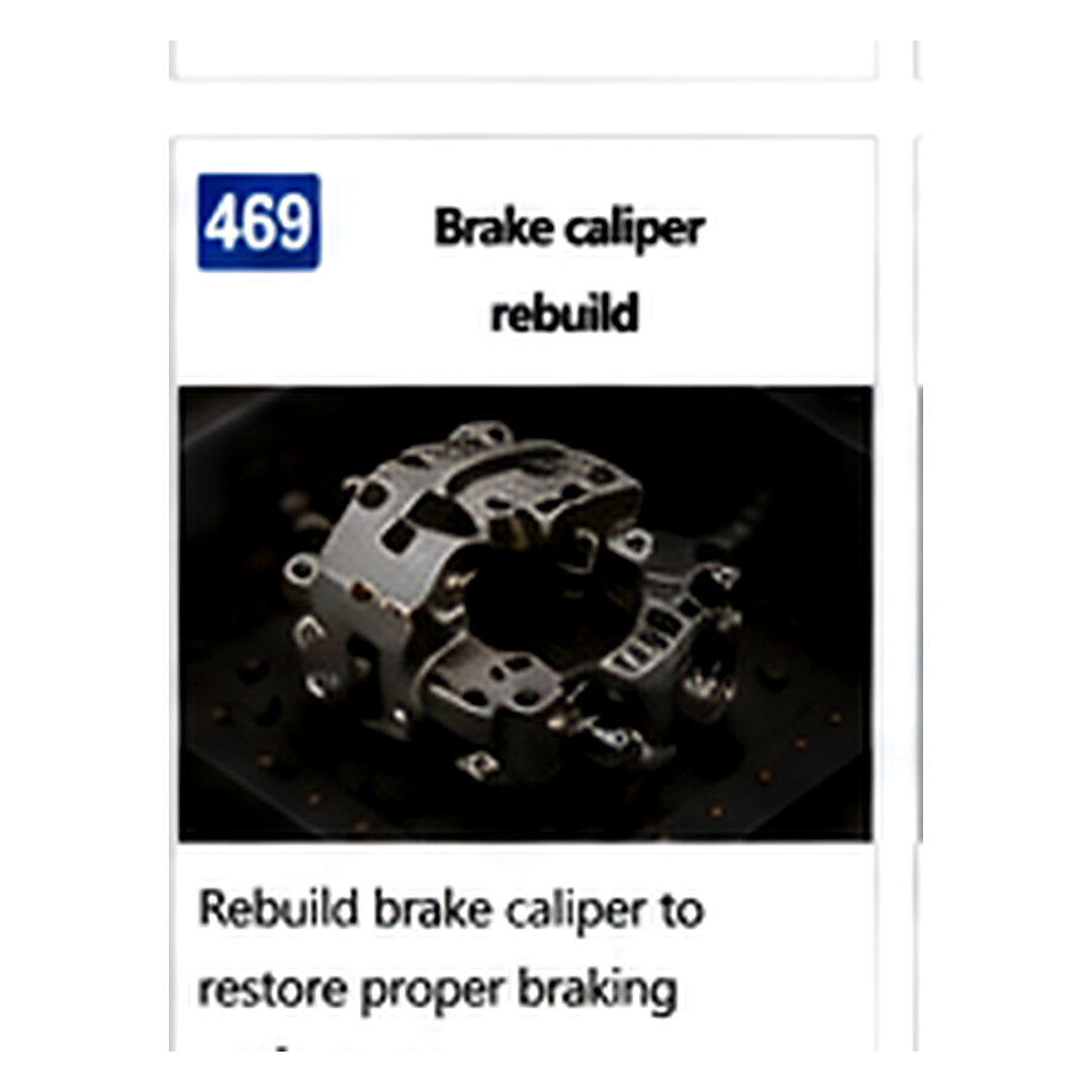 Brake Caliper Rebuild