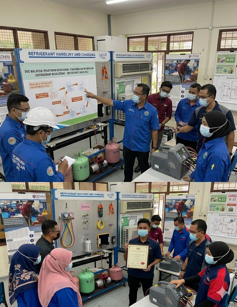 refrigerant handling workshop Malaysia DOE