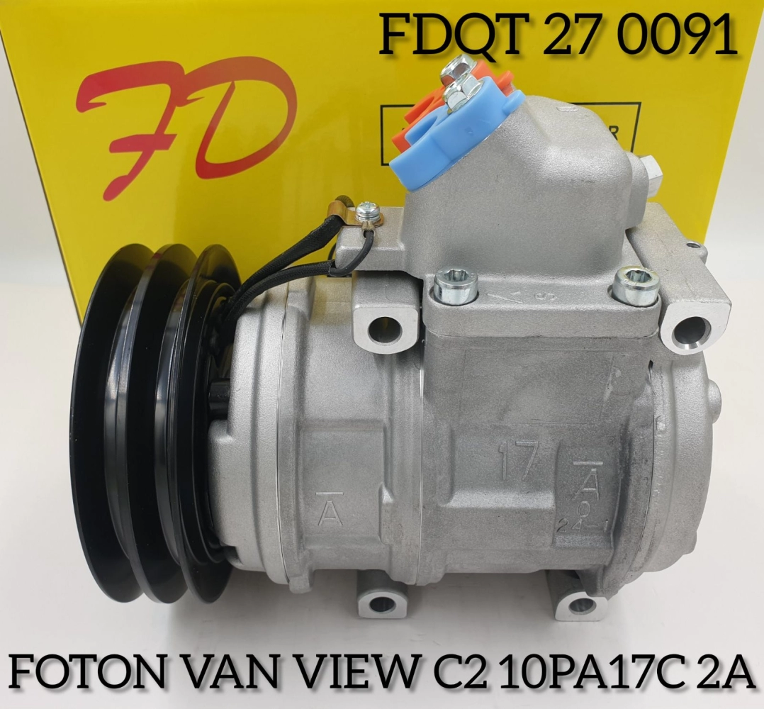 FDQT 27 0091 Foton Van View C2 10PA17C 2A Compressor (NEW)