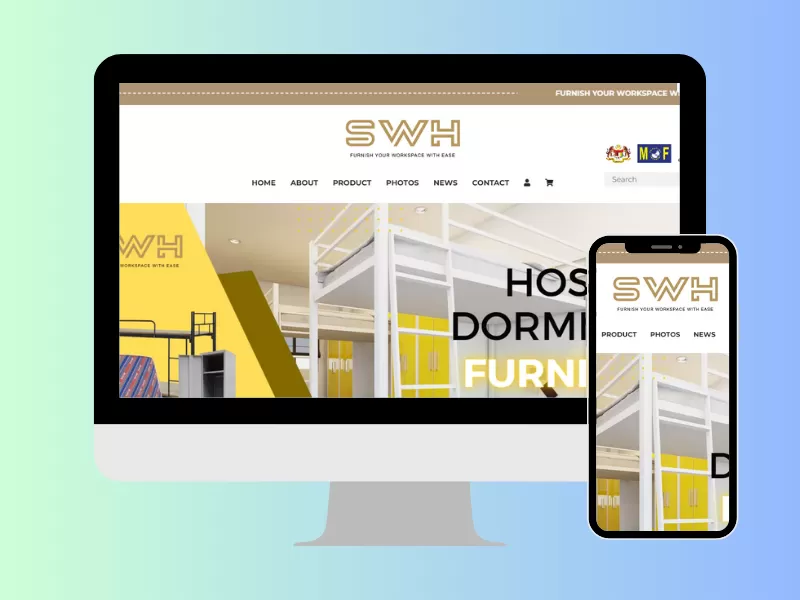 Penang, Malaysia Web Design - Furniture