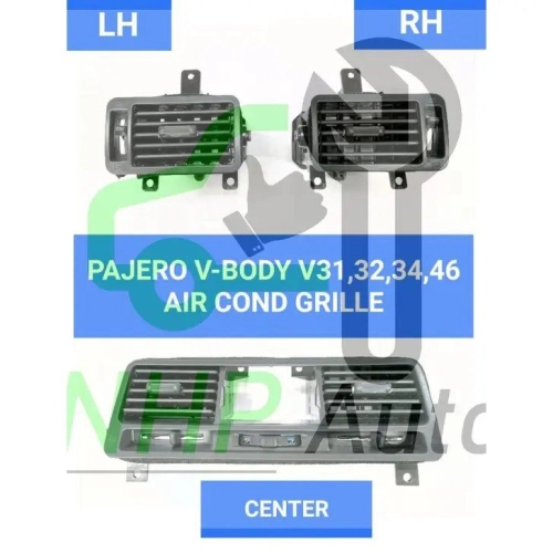 Air Cond Vent Instrument Panel Dash Outlet for Mitsubishi Pajero V-Body V24 V31 V34 V44 V46