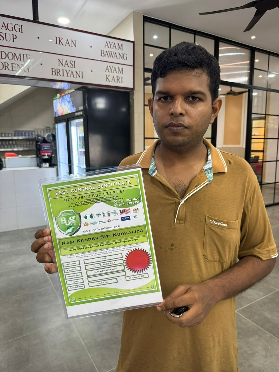 Trusted Restaurant Pest Control with Certification Support's Logo