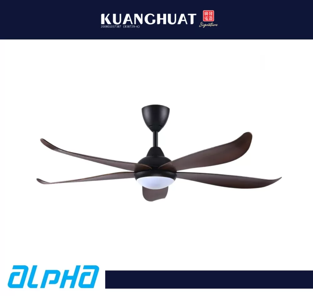 [PRE-ORDER 7 DAYS] ALPHA 56" VANNUS Series Ceiling Fan LUNA-5B/56 LED