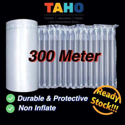 Air Bubble Tube (300 Meter) Inflatable Bubble Wrap Air Column Bags Air Pillows Air Packaging Protective Bubble Tube 