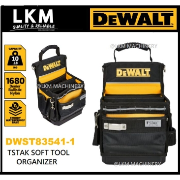 DEWALT DWST83541-1 Tool Organiser Heavy Duty Tool Belt Pouch Tough Case Tstak Drill Screwdriver Tools Accessories Bag
