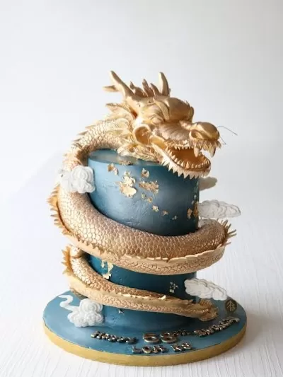 Chinese Dragon Cake