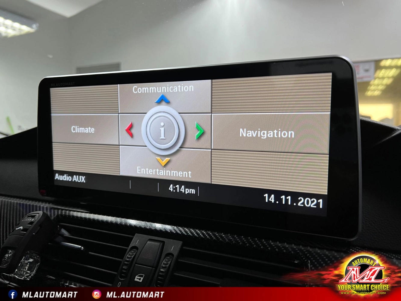 BMW 5 Series E60 Android Monitor (12.3")