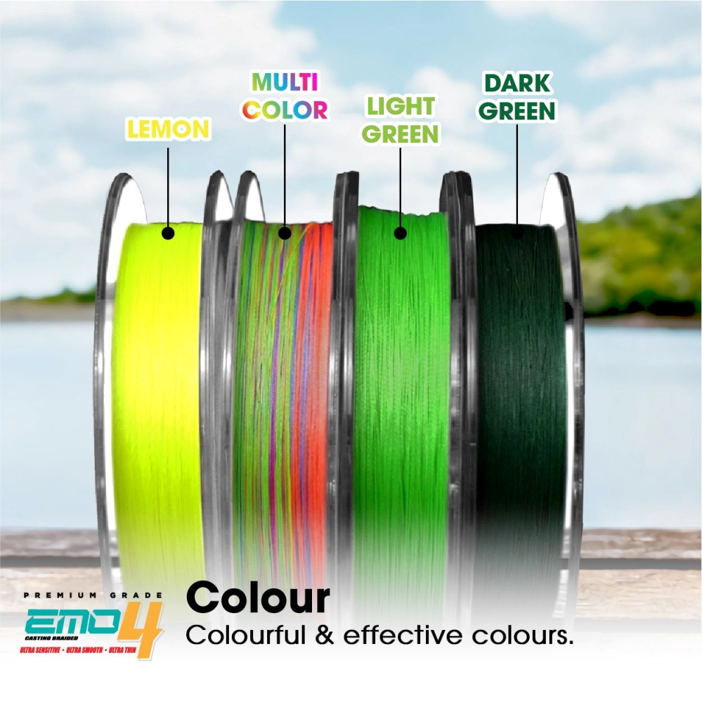 EXP EMO 4X 200m Casting Braided Fishing Line PE Multifilament Durable 4  Strand 4 Sulam Tali Pancing Benang 4lbs-60lbs Fishing Line Penang, KL,  Malaysia Supplier, Manufacturer, Wholesaler, Distributor, Specialist