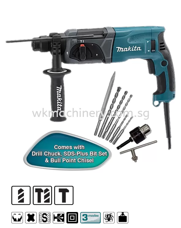 Makita HR2470X5 24 mm (15/16") Rotary Hammer