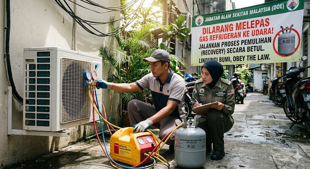 JAS refrigerant venting prohibition Malaysia