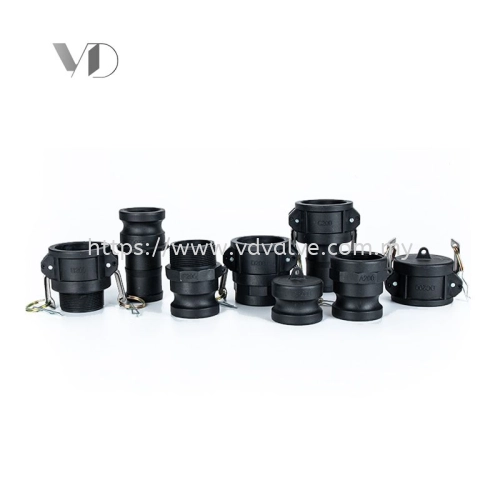 PP Camlock Fittings Malaysia (Type A/B/C/D/E/F/DP/DC)