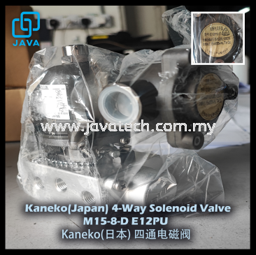 Kaneko(Japan) M15-8-D E12PU 4-Way Solenoid Valve