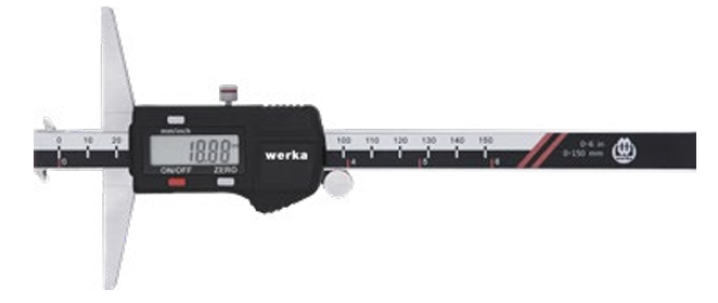 DIGITAL DEPTH GAUGE WITH DOUBLE HOOK 2248-200A
