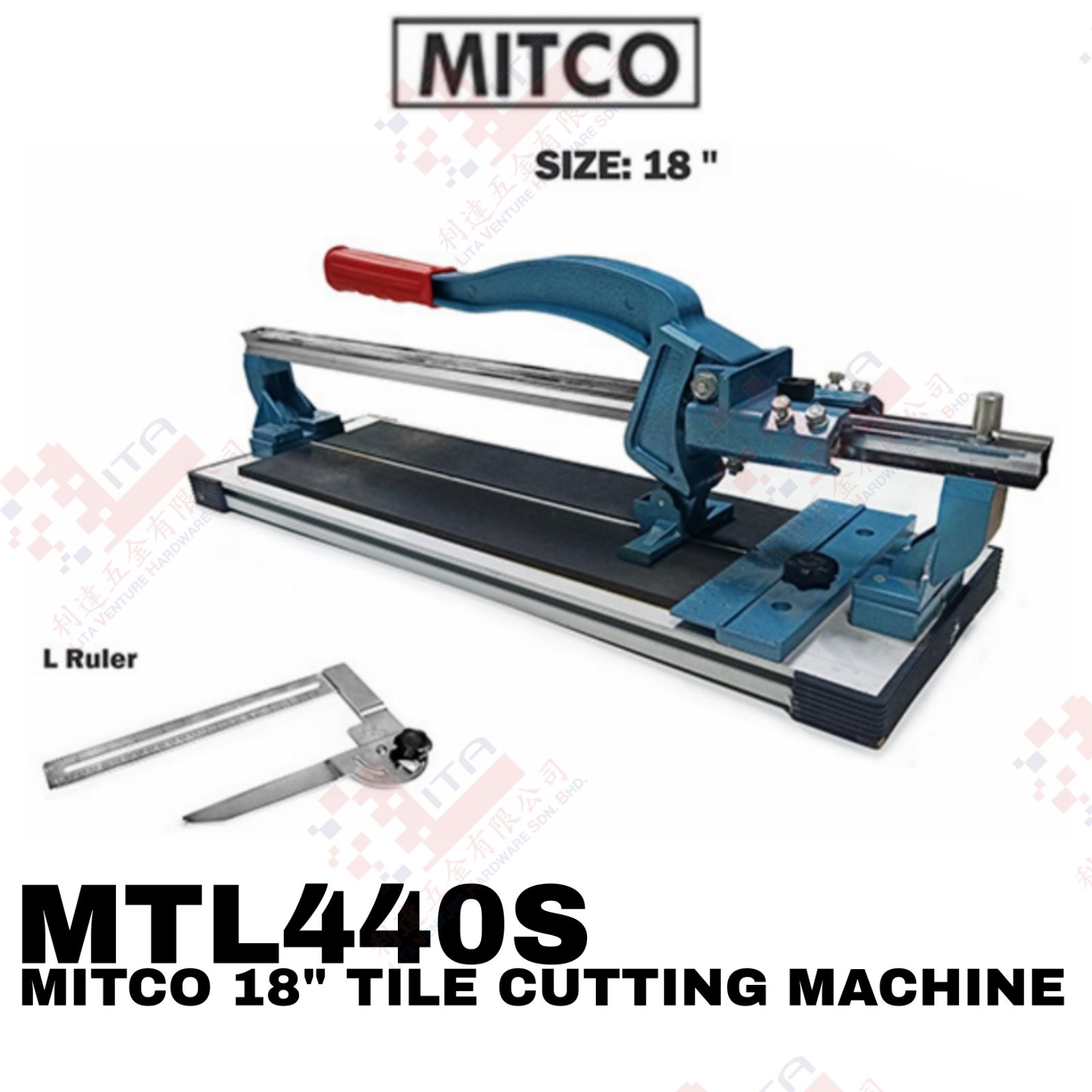 MITCO BRAND 18'' TILE CUTTING MACHINE - MTL440S