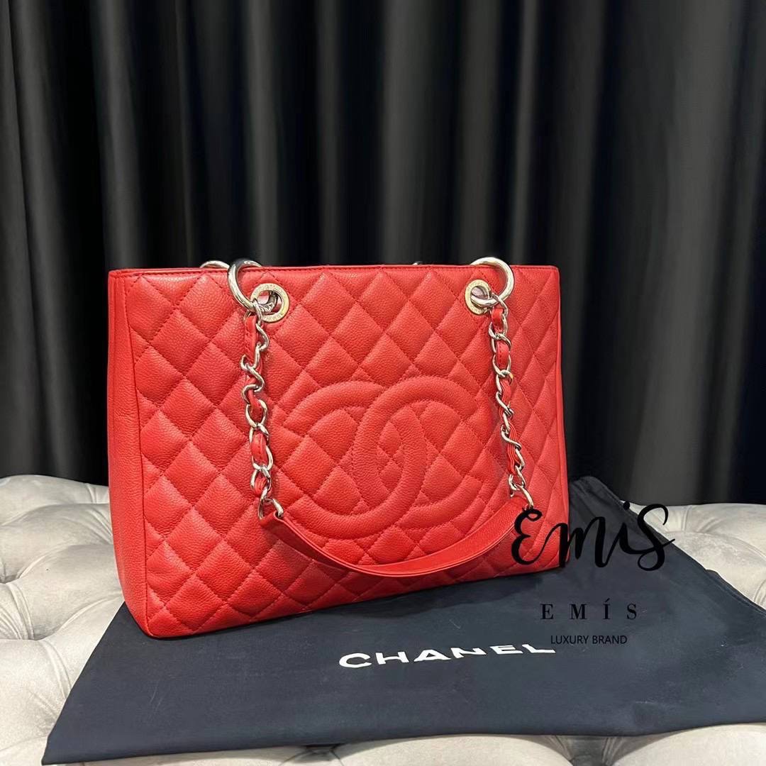 Chanel Caviar Grand Shopping Tote- Preloved Luxury