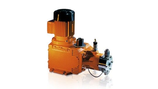 ProMinent Hydraulic Diaphragm Metering Pump HYDRO API | Capacity range of single-head pump: 7 – 1,506 l/h, 100 – 7 bar