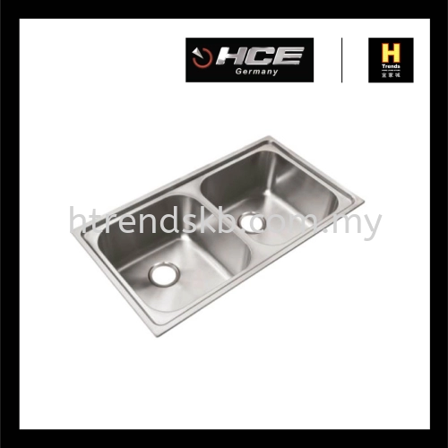 HCE Stainless Steel Sink - Double Bowl KS8648