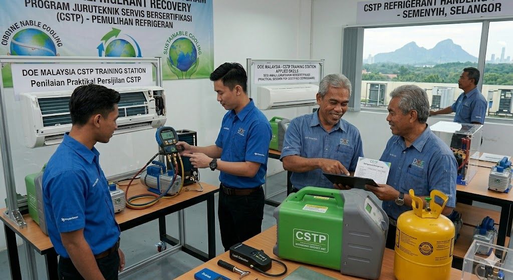 CSTP refrigerant handling training Malaysia
